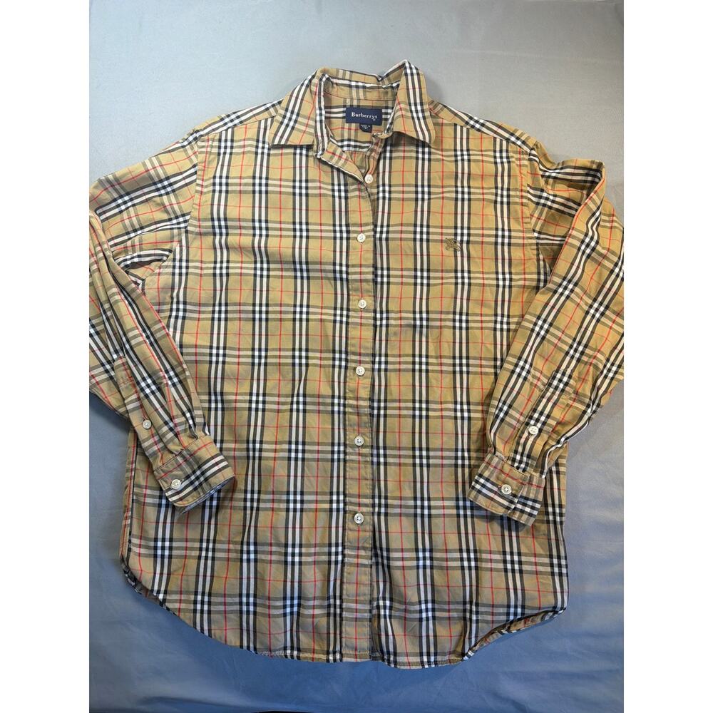 Burberry Vintage Classic Nova Check Long-sleeve button down 4